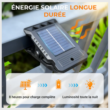 LumiClip™ – Lampe Solaire Détecteur
