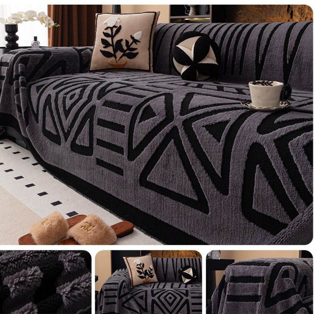 PlushGuard™ – Couvre-Sofa Antidérapant