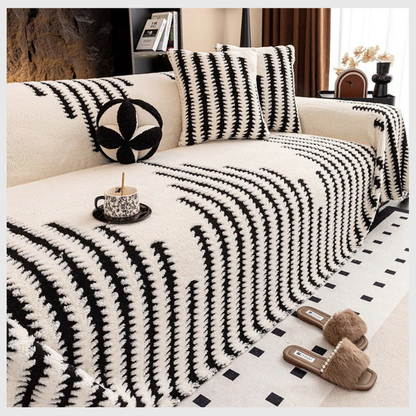 PlushGuard™ – Couvre-Sofa Antidérapant