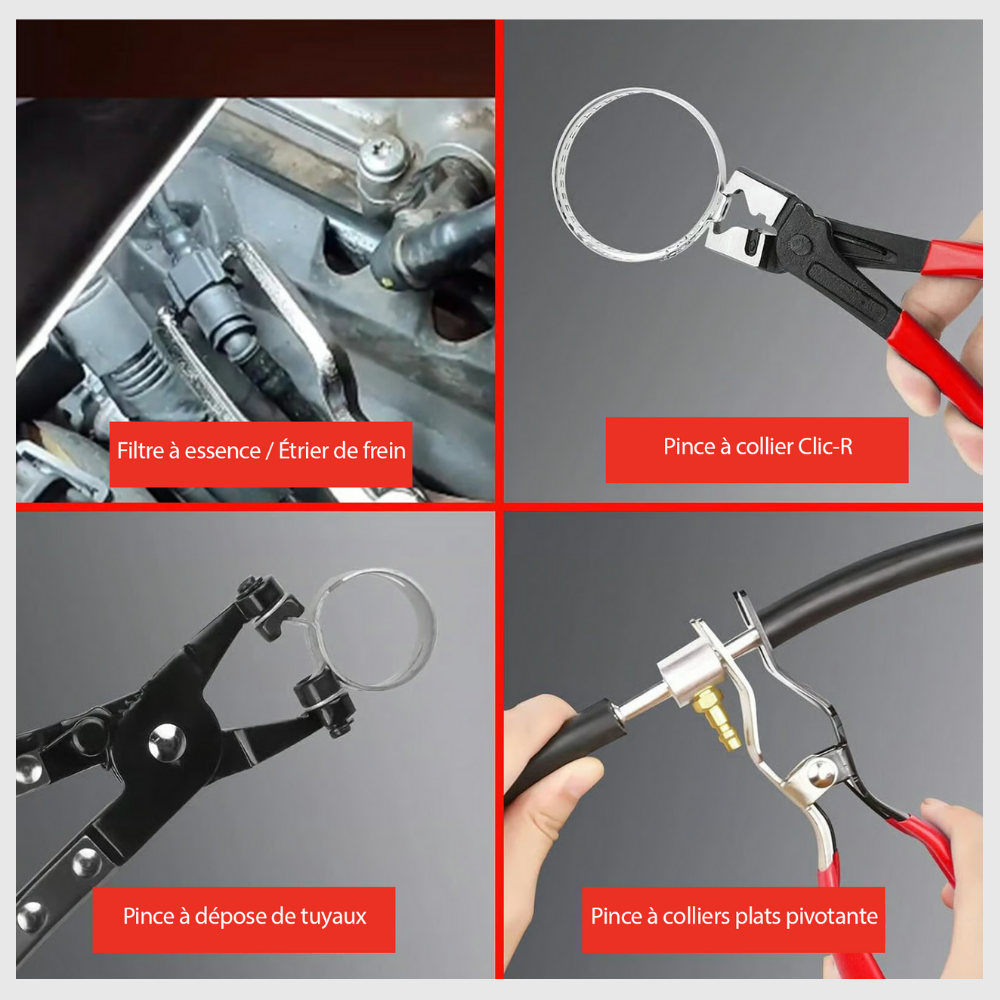 GripMaster™ – Kit de Pinces Professionnelles 4-en-1