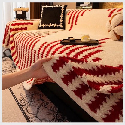 PlushGuard™ – Couvre-Sofa Antidérapant