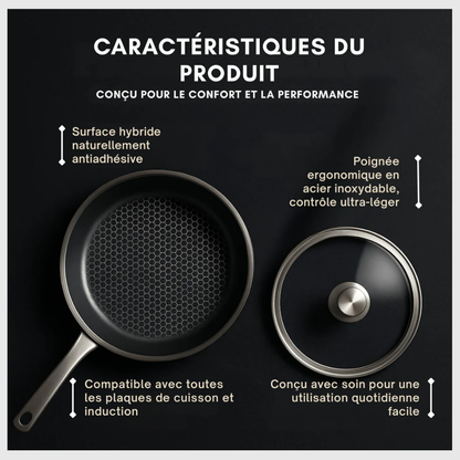 Chefinox™ – Poêle Hybride Inox