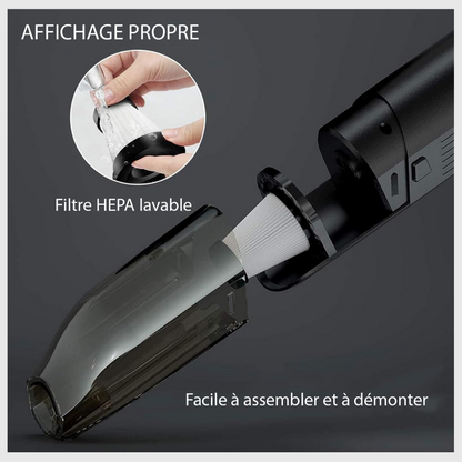 VortexClean™ – Aspirateur Véhicule Sans Fil