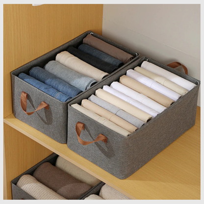 StockaBox™ – Boîte Pliable en Tissu Ultra-Résistant