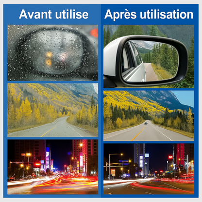 Brosse de nettoyage pour film d'huile automobile