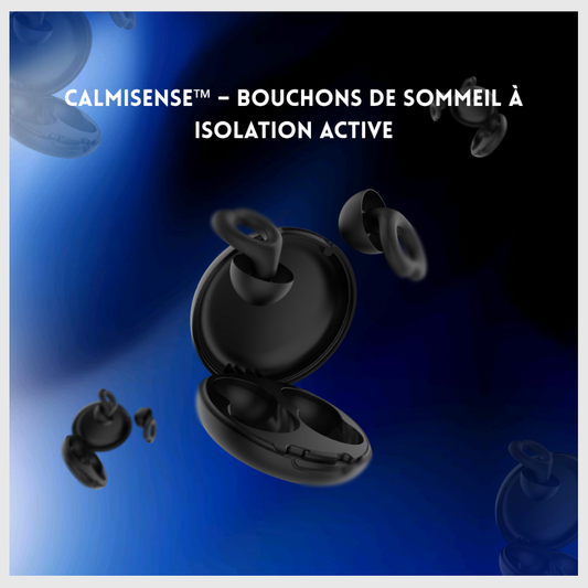 CalmiSense™ – Bouchons de Sommeil à Isolation Active