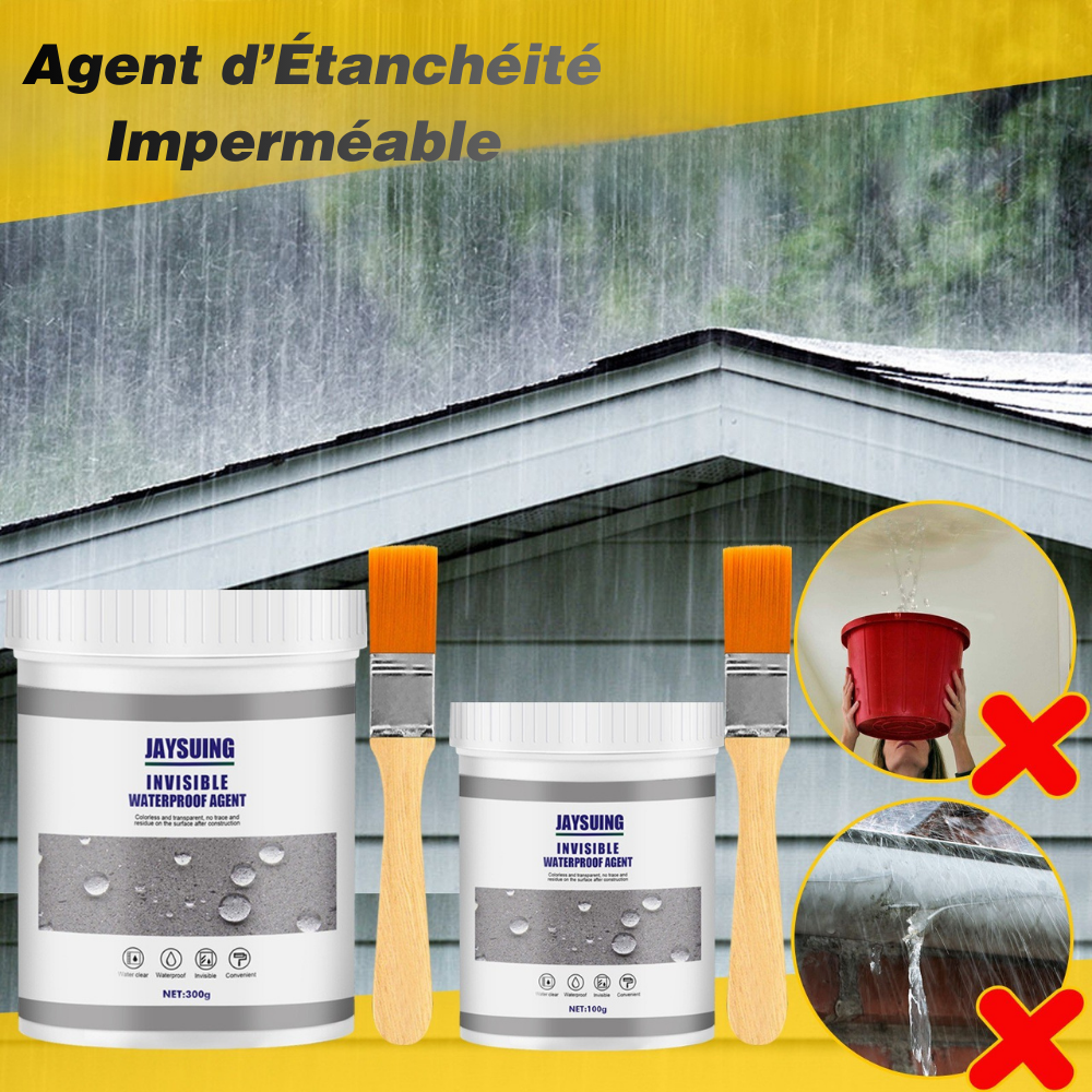 InvisiSeal™ – Étanchéité Transparente Instantanée