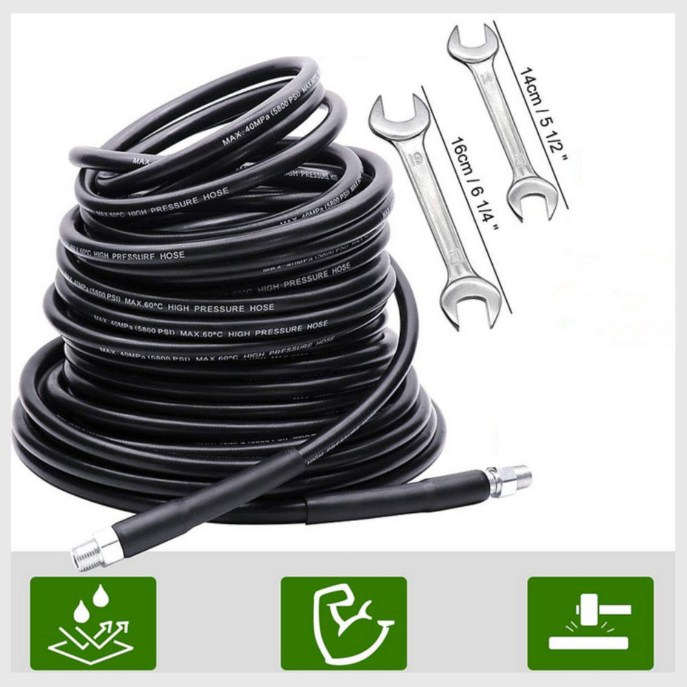 HydroJetix™ – Kit Déboucheur Haute Pression 5800 PSI