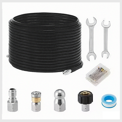HydroJetix™ – Kit Déboucheur Haute Pression 5800 PSI