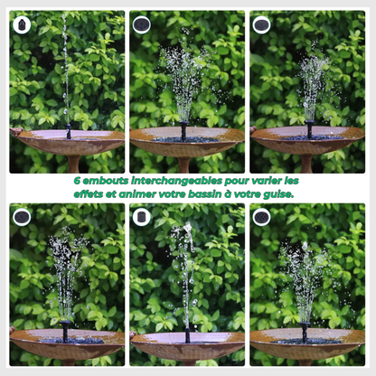Fontaine solaire autonome