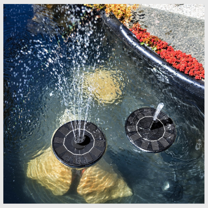 Fontaine solaire autonome