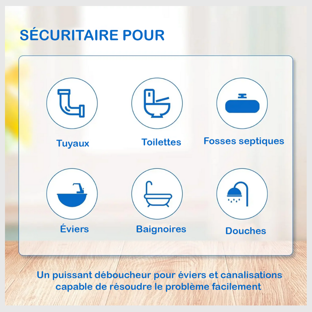 DrainPure™ – Déboucheur Multi-Action