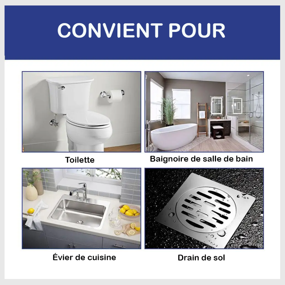 DrainPure™ – Déboucheur Multi-Action