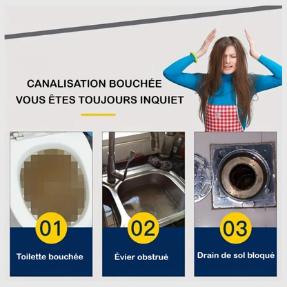 DrainPure™ – Déboucheur Multi-Action