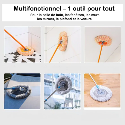 CleanFlex™ Atteint tous les coins sans effort