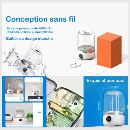 WashEase™ Mini lave-linge portable rechargeable