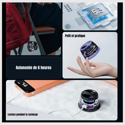 SonoMag™ – Mini Haut-Parleur Bluetooth Multifonction