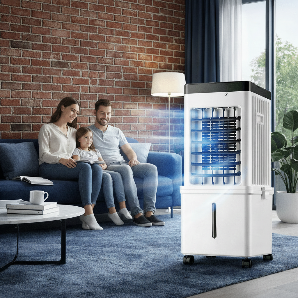 NordFrais Airéo™ | Rafraîchisseur d’air mobile 3-en-1