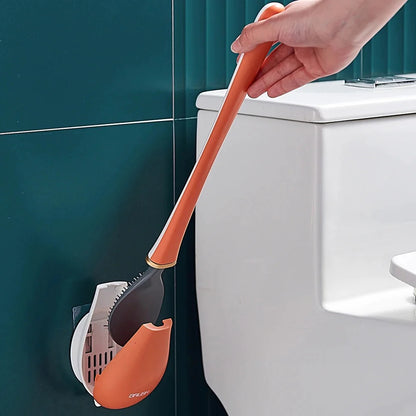 Brosse WC en  silicone élégante et hygiénique