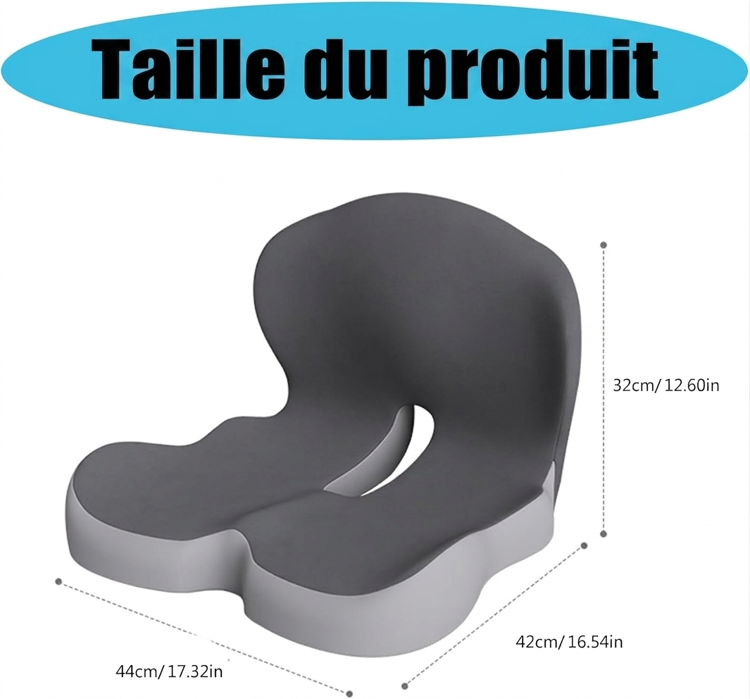 ErgoRelief Pro | Coussin Ergonomique Mémoire de Forme