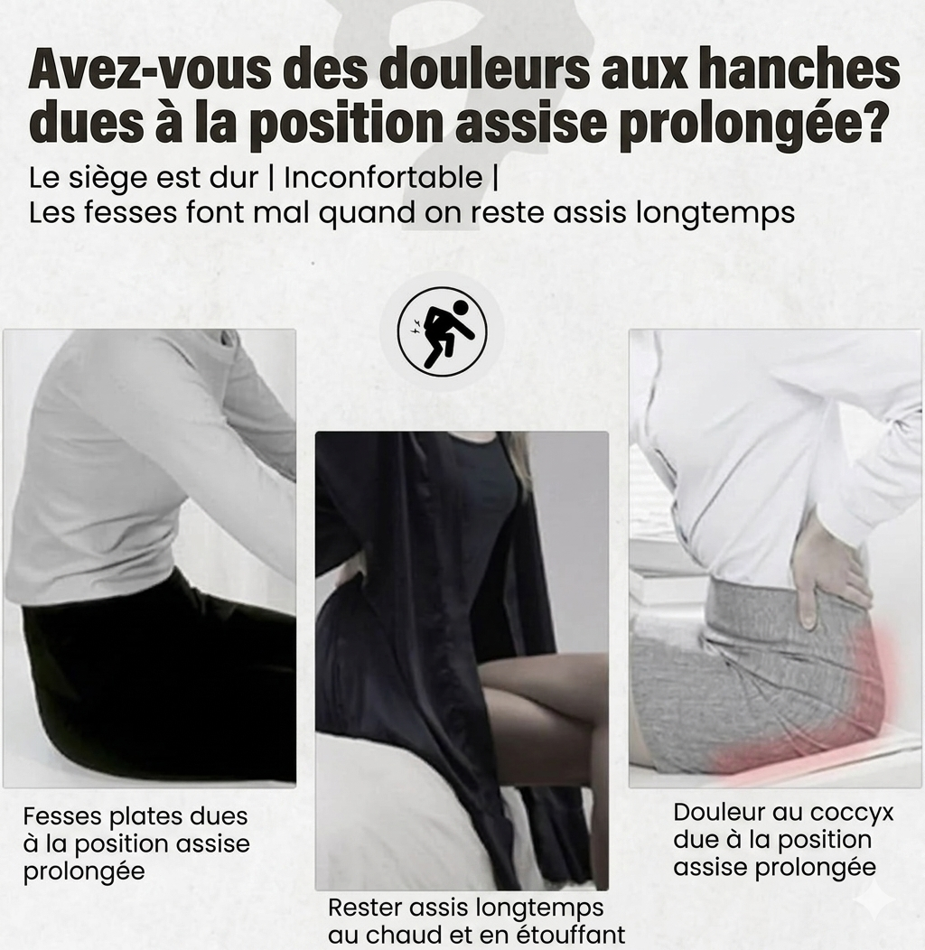 ErgoRelief Pro | Coussin Ergonomique Mémoire de Forme
