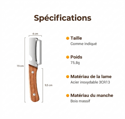 ÉplucheurPro 5-en-1 — Épluchez 5× plus vite, sans effort | Pack Duo