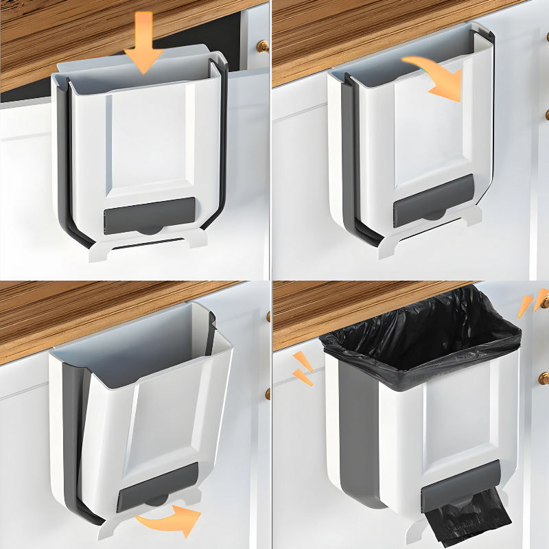 FoldyBin™ – Poubelle Pliante 10L Compacte