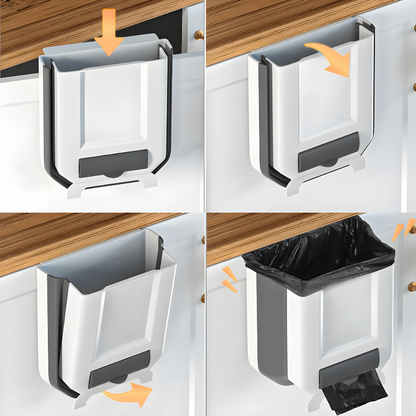 FoldyBin™ – Poubelle Pliante 10L Compacte