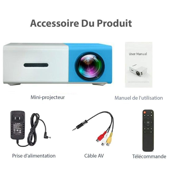 Projecteur LED portable – Quebecool