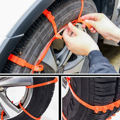 Câbles de pneus antidérapants réutilisables