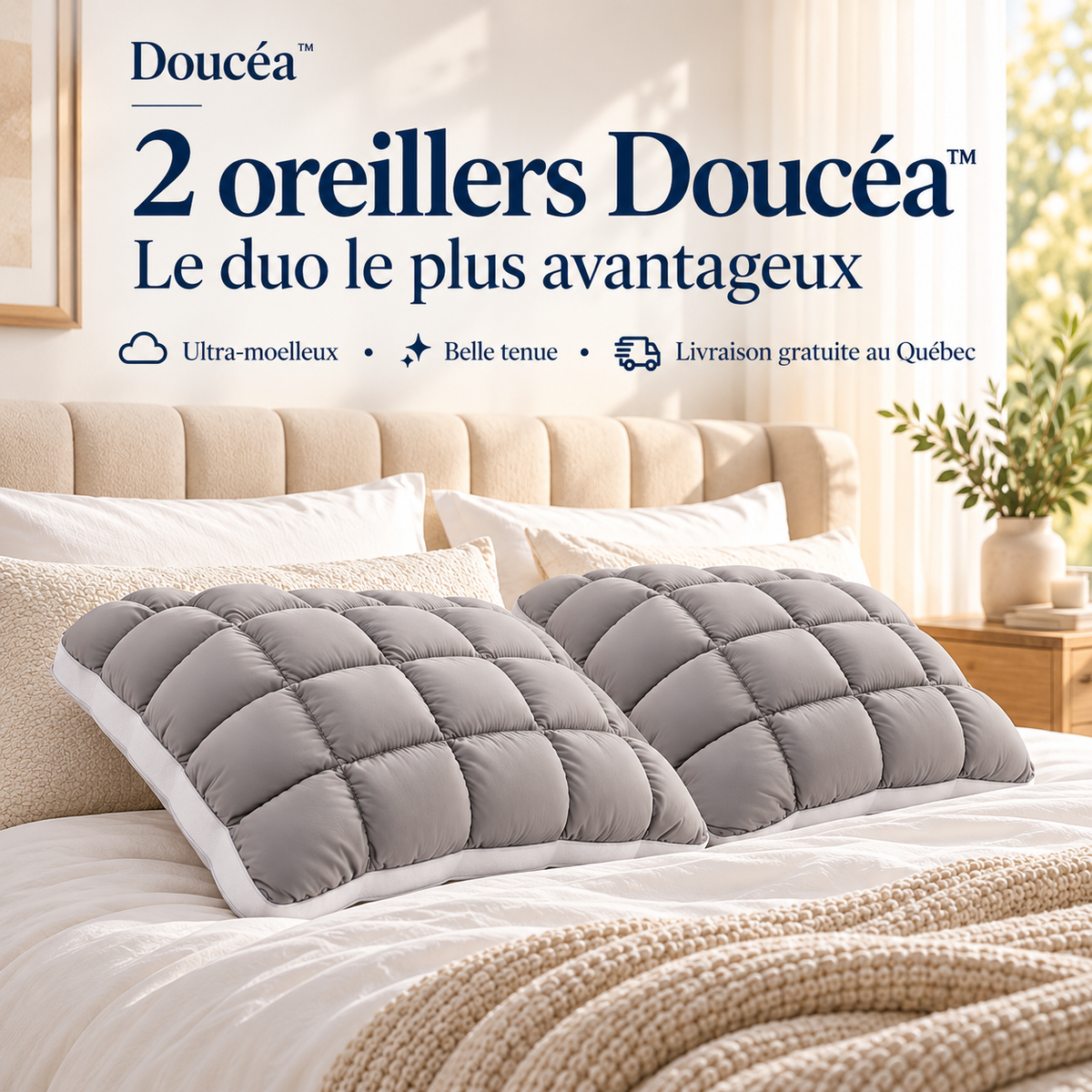 Doucéa™ — L’oreiller nuage