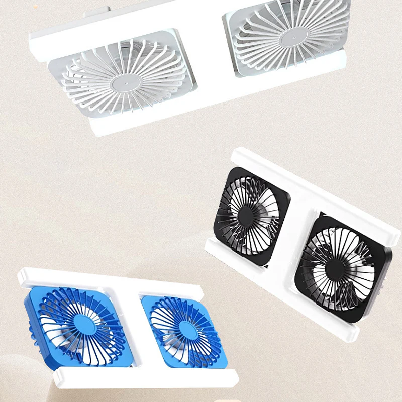 FraîcheurPro™ AirLux 2-en-1 — Ventilateur Plafonnier LED Double Tête