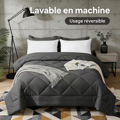 DouxNid™ – Couette Matelassée Ultra-Douce 4 Saisons