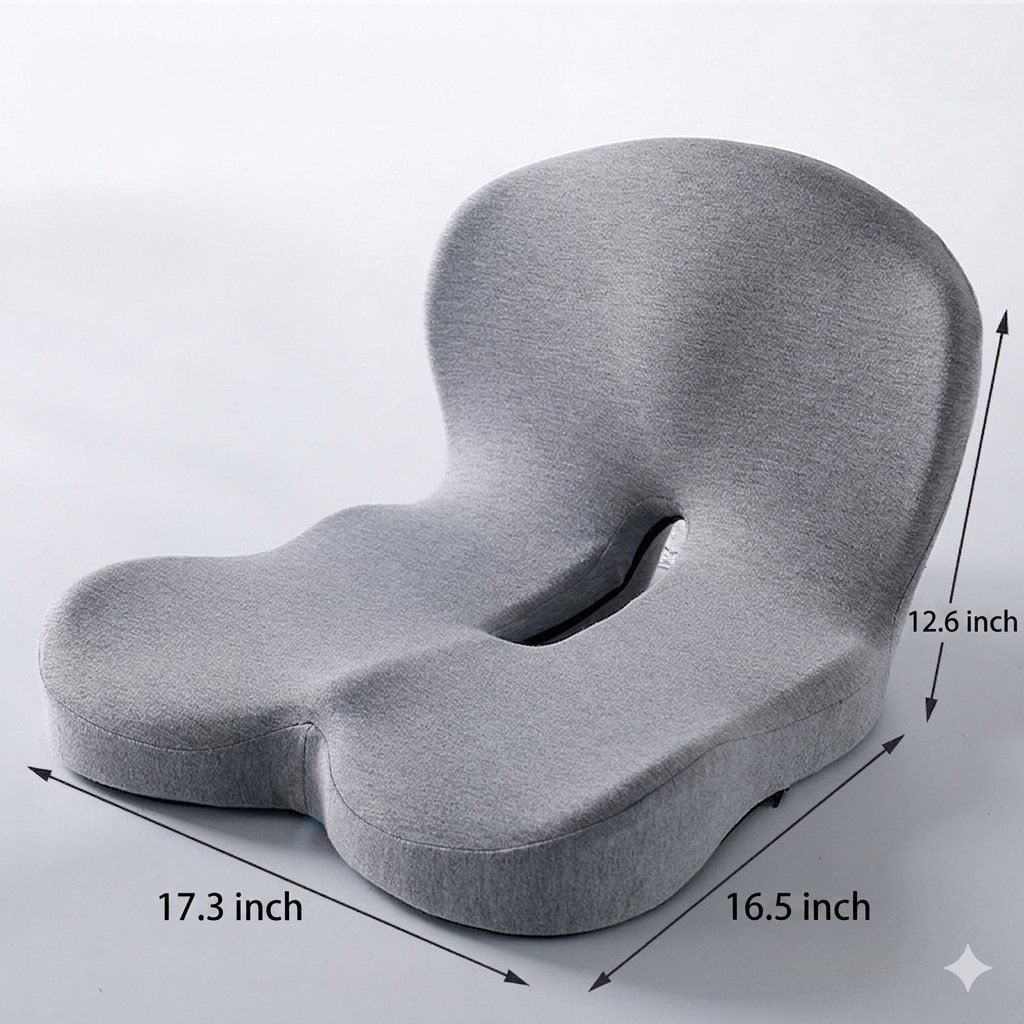 ErgoRelief Pro | Coussin Ergonomique Mémoire de Forme
