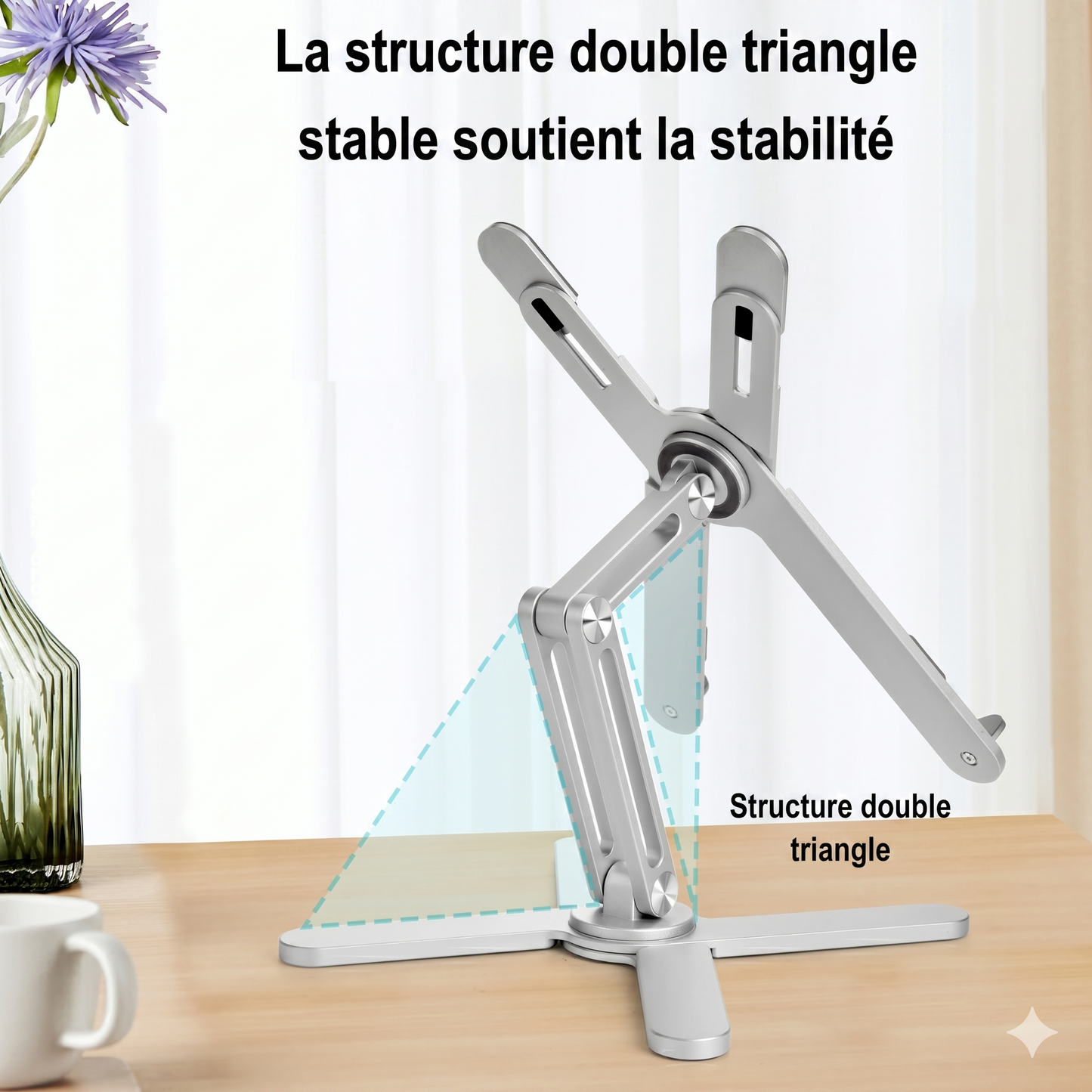 ÉLEVA Pro — Support Ergonomique pour Ordinateur