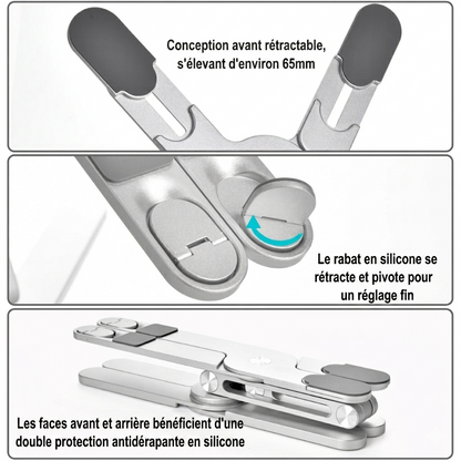 ÉLEVA Pro — Support Ergonomique pour Ordinateur
