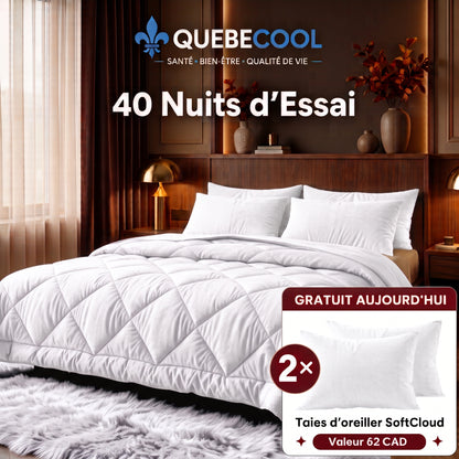 DouxNid™ – Couette Matelassée Ultra-Douce 4 Saisons