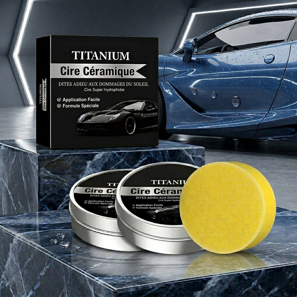 NordShield Céramique Titanium — Brillance Miroir en 15 Minutes