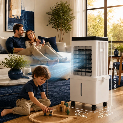 NordFrais Airéo™ | Rafraîchisseur d’air mobile 3-en-1