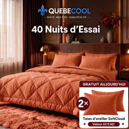 DouxNid™ – Couette Matelassée Ultra-Douce 4 Saisons