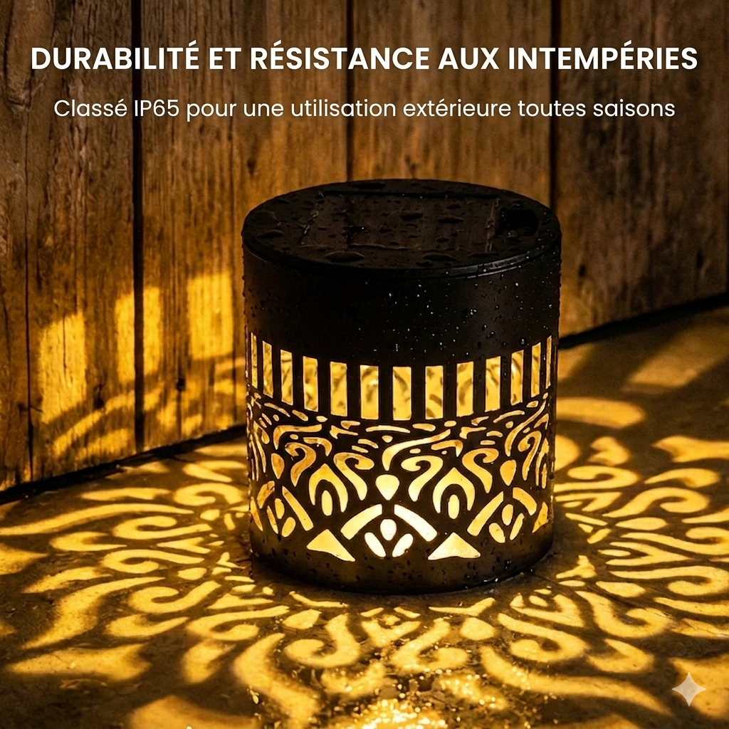 LunaGlow Mandala Pro — Projecteur Solaire d'Ambiance