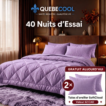 DouxNid™ – Couette Matelassée Ultra-Douce 4 Saisons