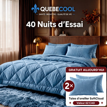 DouxNid™ – Couette Matelassée Ultra-Douce 4 Saisons