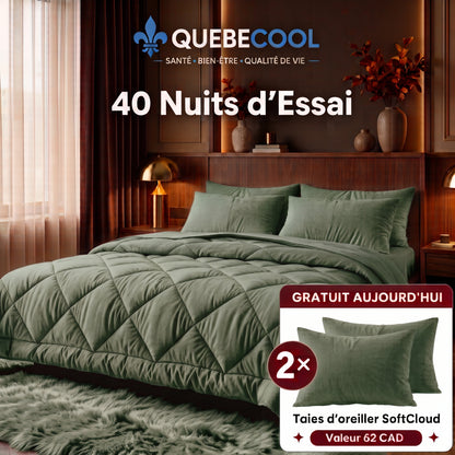 DouxNid™ – Couette Matelassée Ultra-Douce 4 Saisons