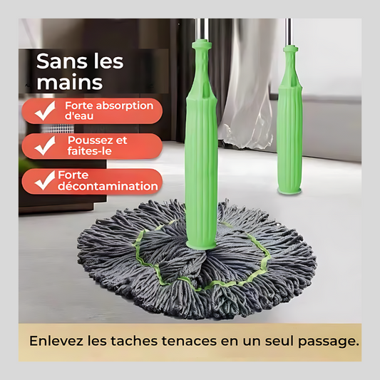 Serpillère déshydratante 2-en-1