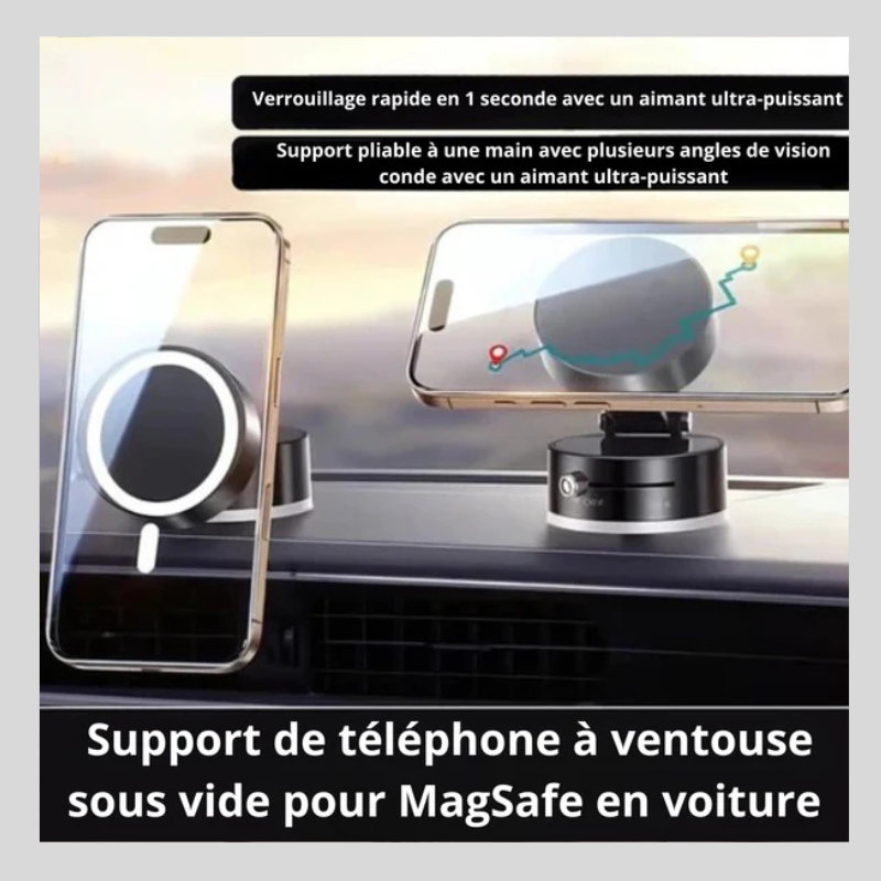 MagnoMount™ – Le Support Magnétique Révolutionnaire pour Téléphone