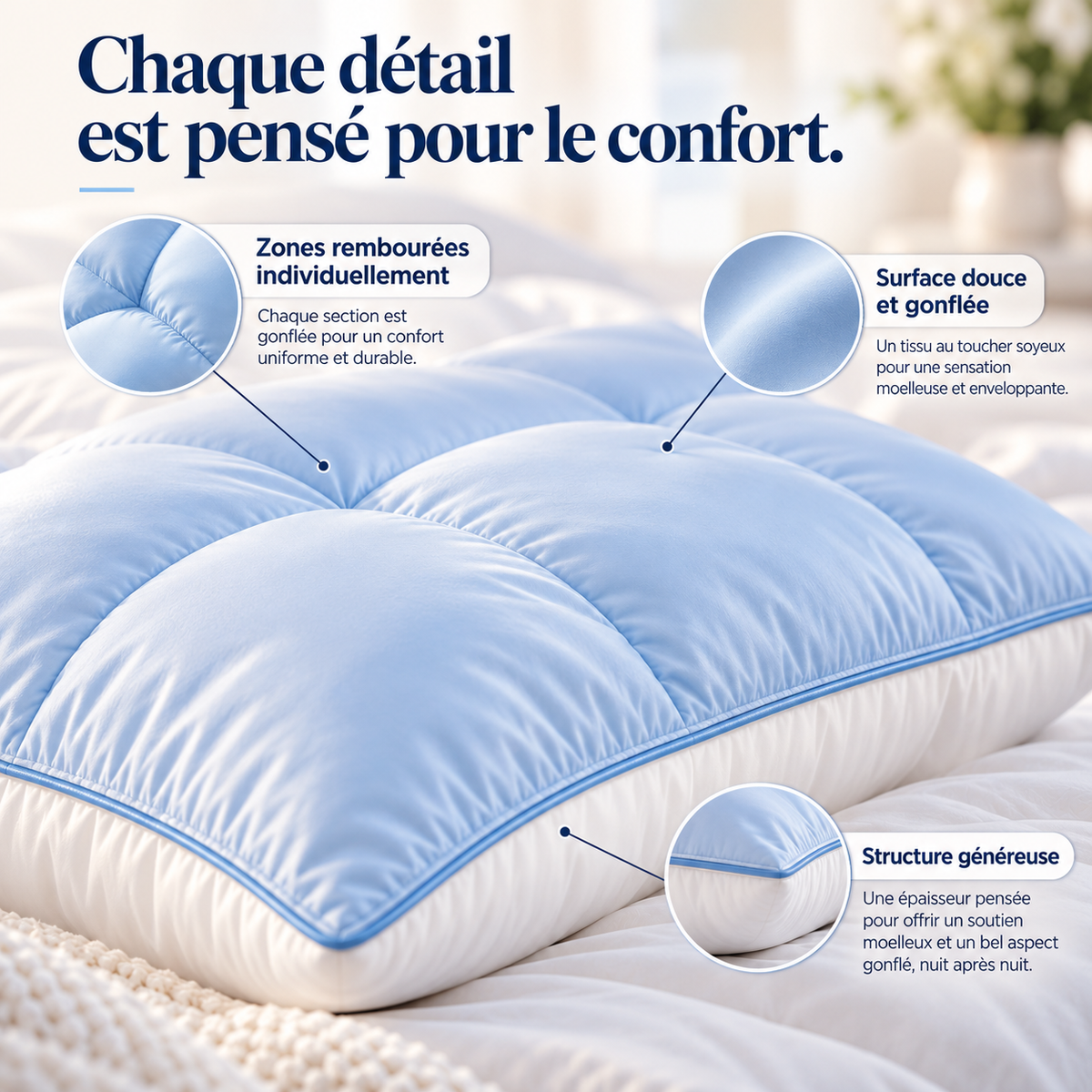 Doucéa™ — L’oreiller nuage