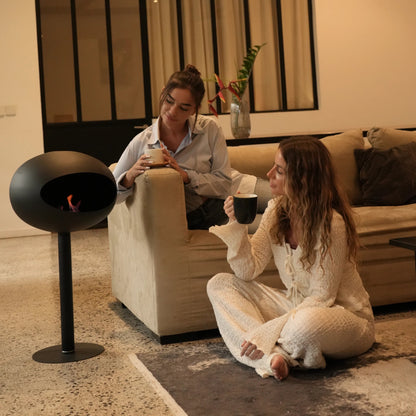FoyerNord™ — Cheminée Décorative Sans Conduit | Flamme Réelle