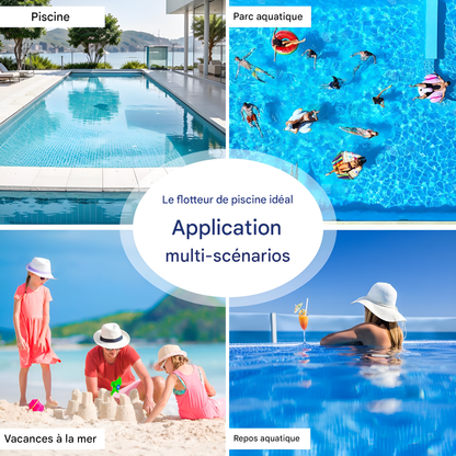 Chaises longues gonflables pour piscine
