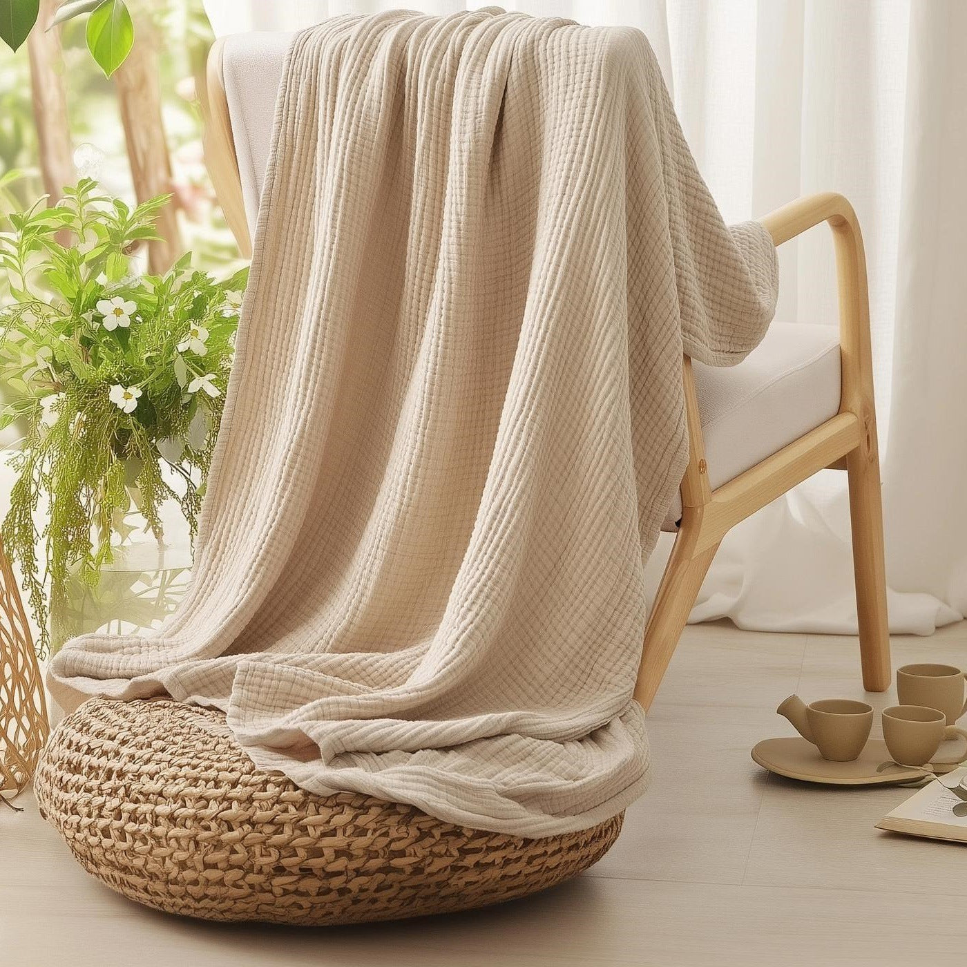 P’titCocon™-Couverture en Mousseline Ultra-Douce